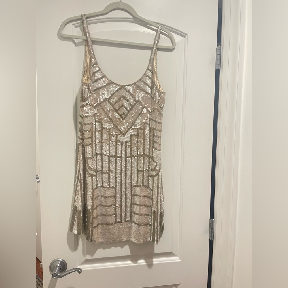 Parker Sequin Mini Dress (Size Small)
